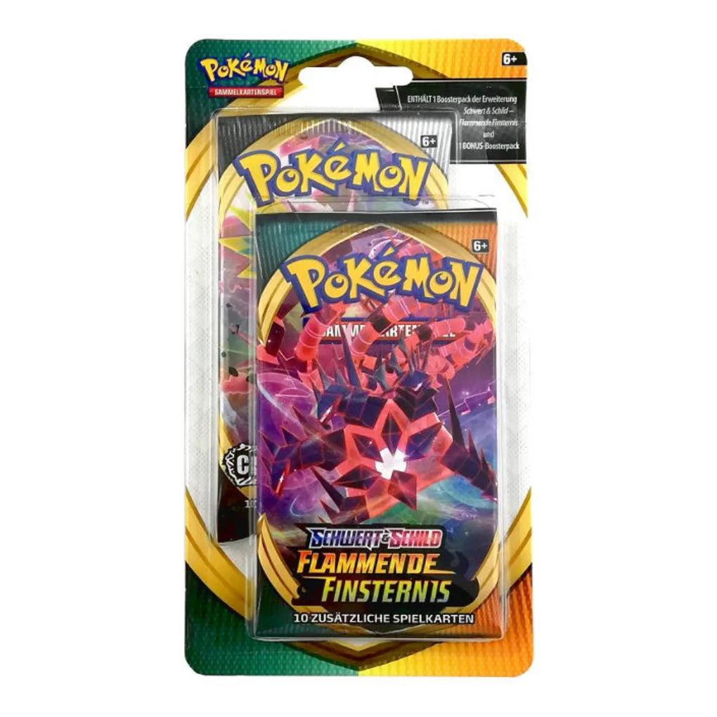 Pokémon Flammende Finsternis & Clash der Rebellen blister 2-pakietowy - Niemiecki