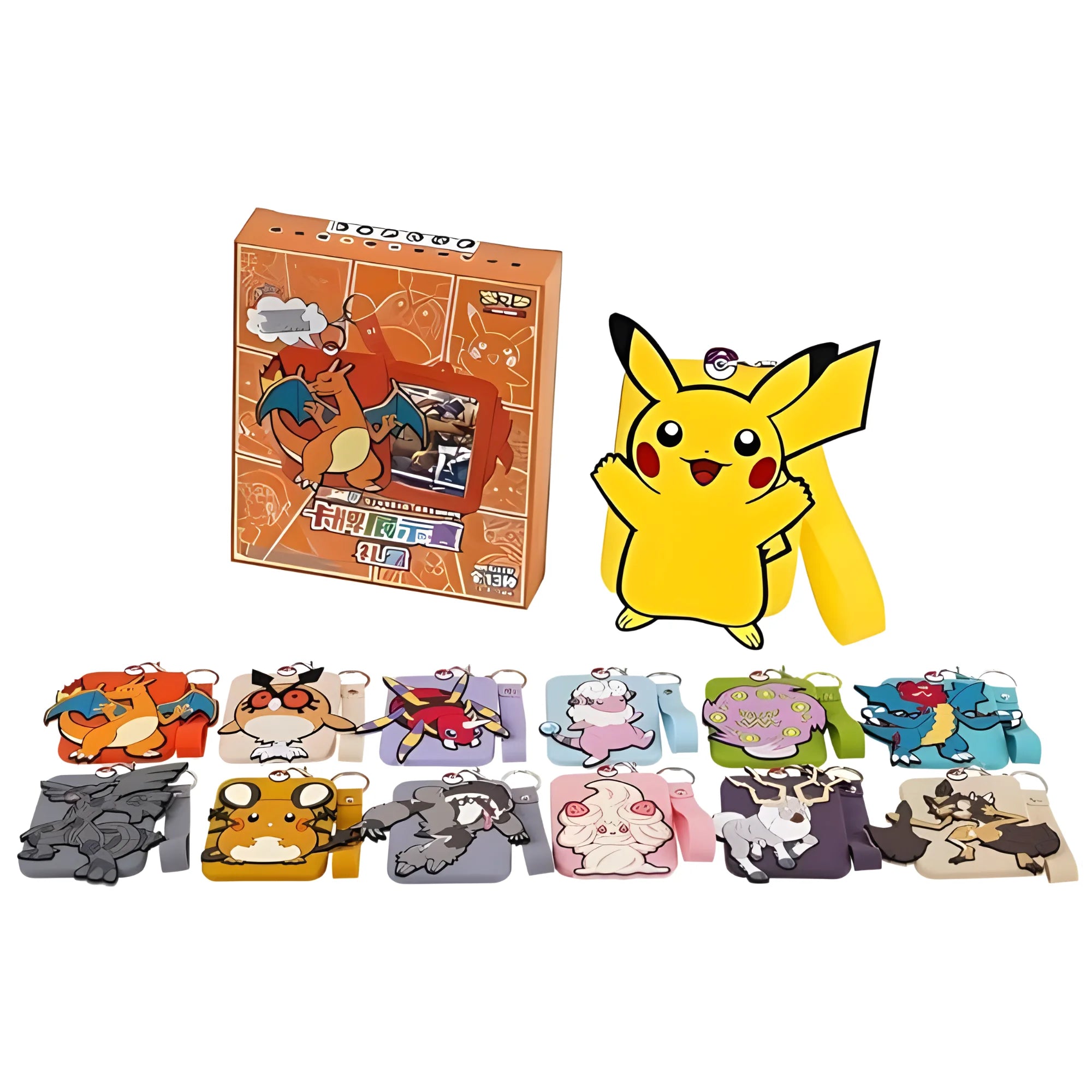Pokémon brelok Mystery box – Brave Stars z boosterem i kartą Promo Chiński
