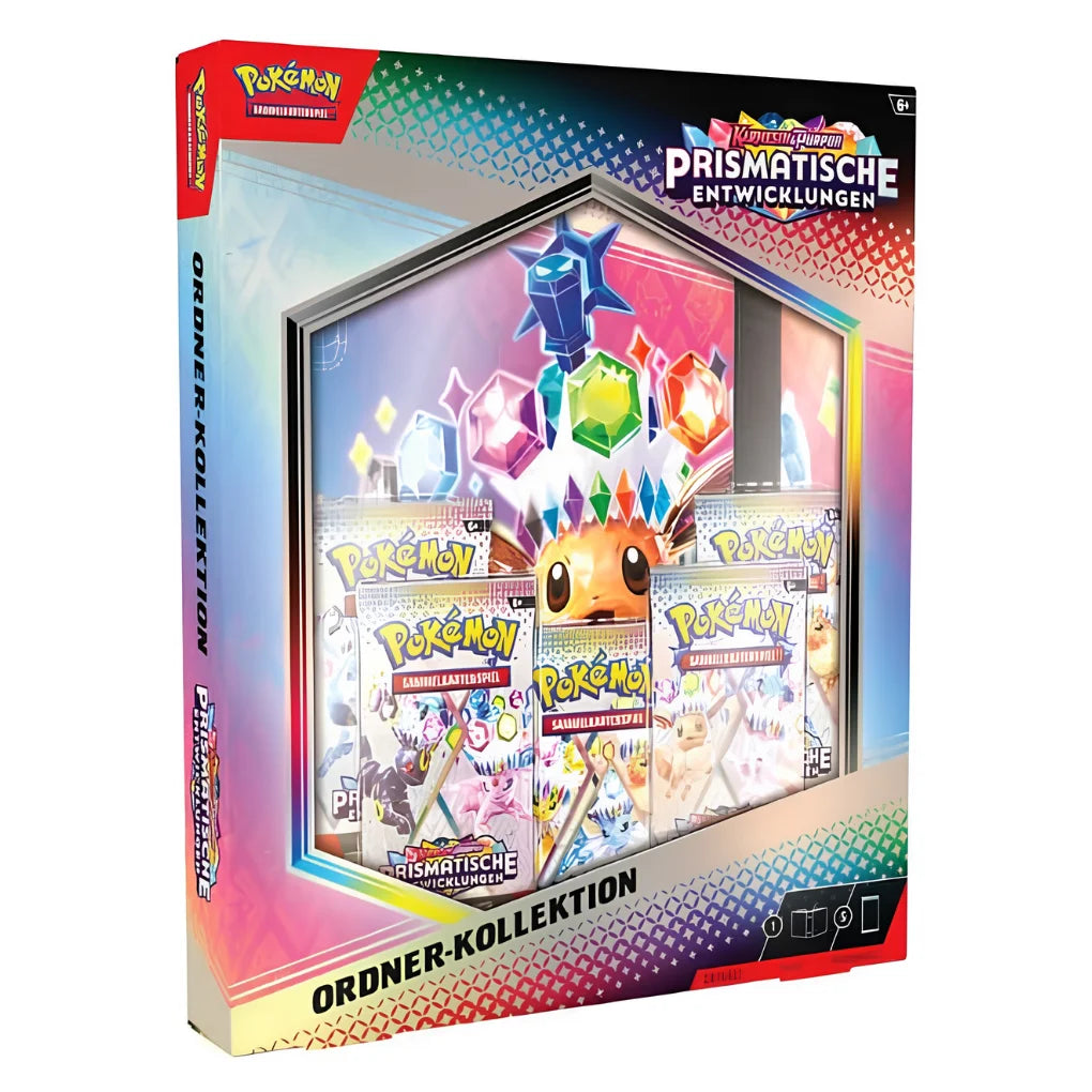 Pokémon - Prismatische Entwicklungen Binders Collection Box - German