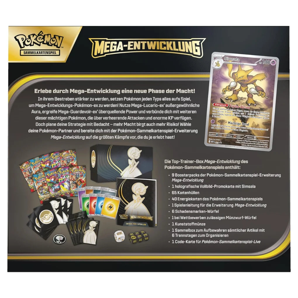 Pokémon - Mega Entwicklung Top Trainer Box - DE