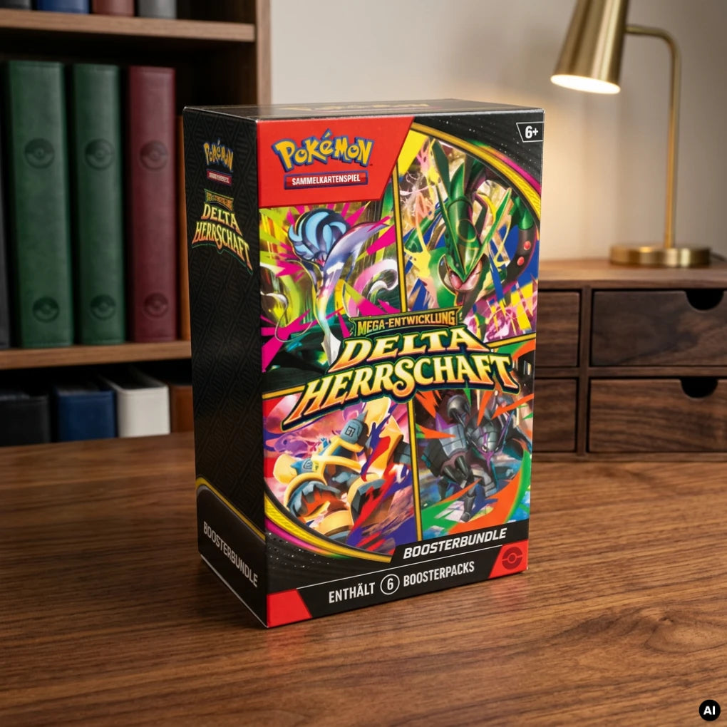 Pokémon - Mega-Entwicklung Delta-Herrschaft Booster bundle - Niemiecki