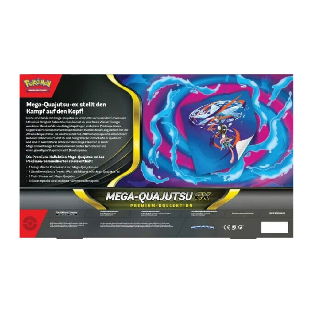 Pokémon - Mega-Quajutsu-ex Premium-Kollektion - DE