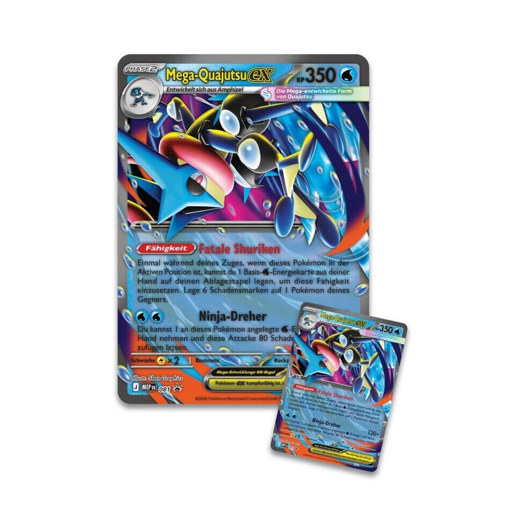 Pokémon - Mega-Quajutsu-ex Premium-Kollektion - DE