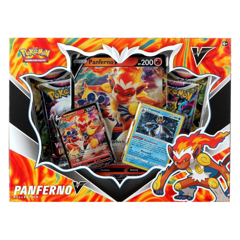 Pokémon - Panferno-V Collection box - Niemiecki