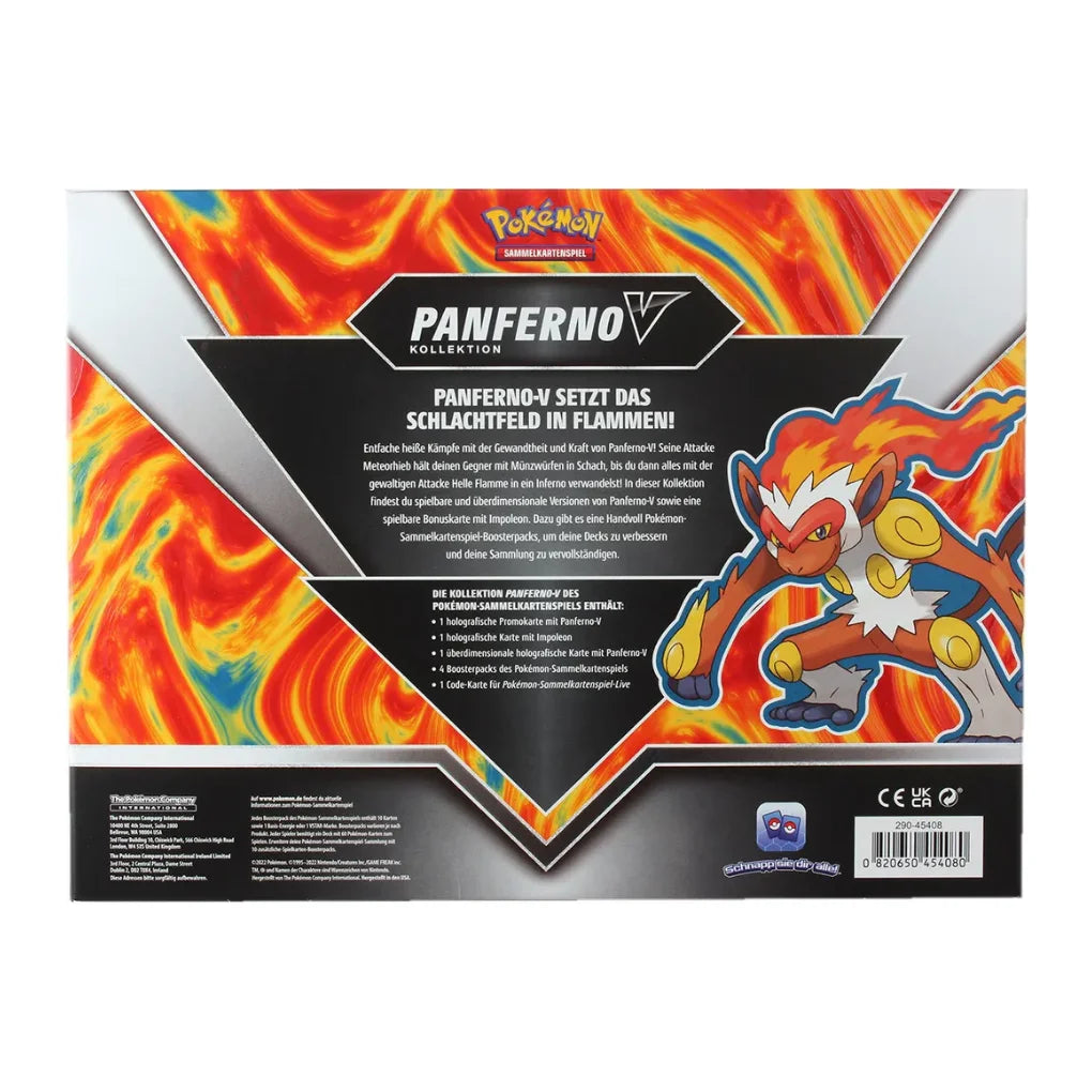 Pokémon - Panferno-V Collection box - Niemiecki