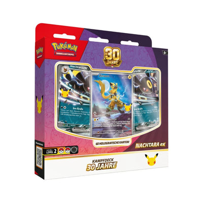 Pokémon - 30 Jahre Kampfdeck Nachtara-ex & Zeraora - DE