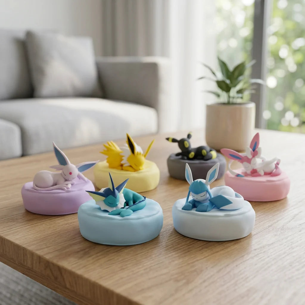 Pokémon Eeveelutions Sleeping Series Blind Box - Eevee & Evolutions Collectible Figure