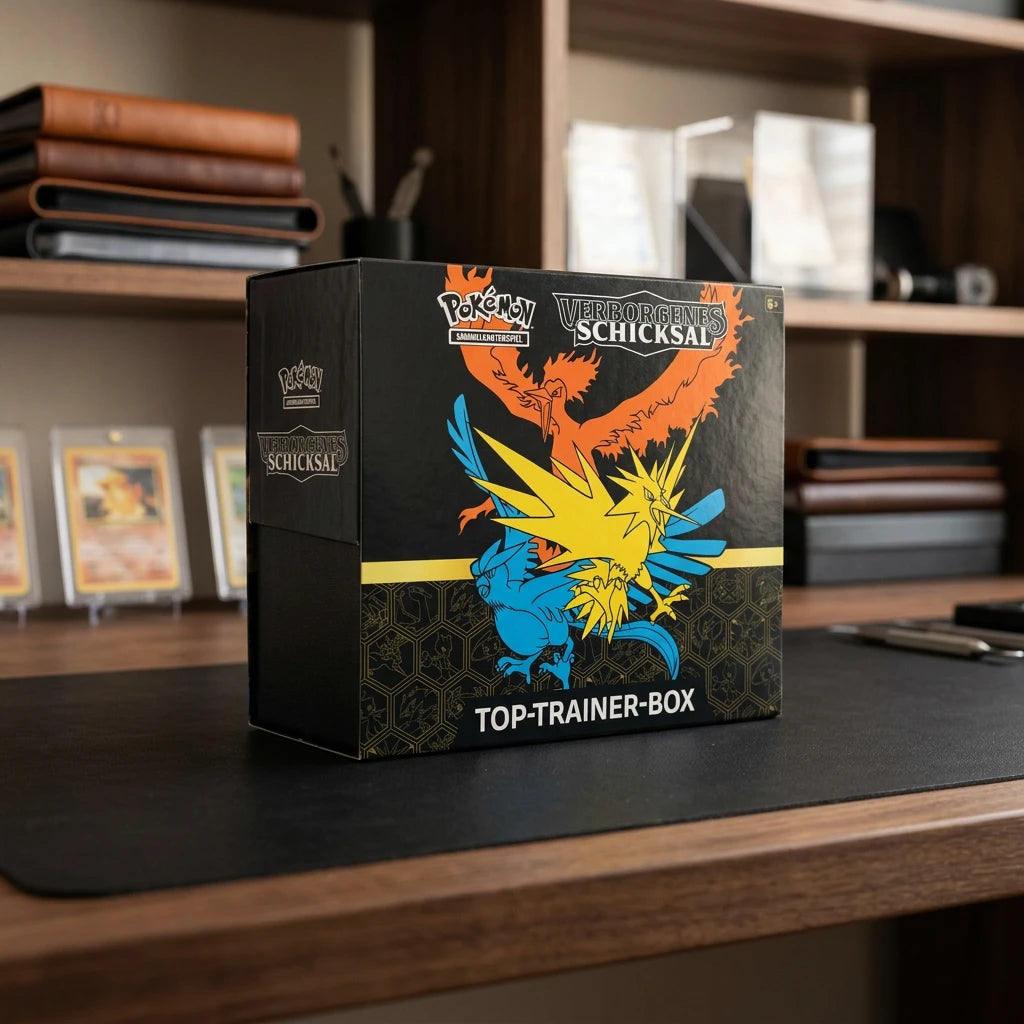 Pokémon - Sonne & Mond: Verborgenes Schicksal Top Trainer Box - DE