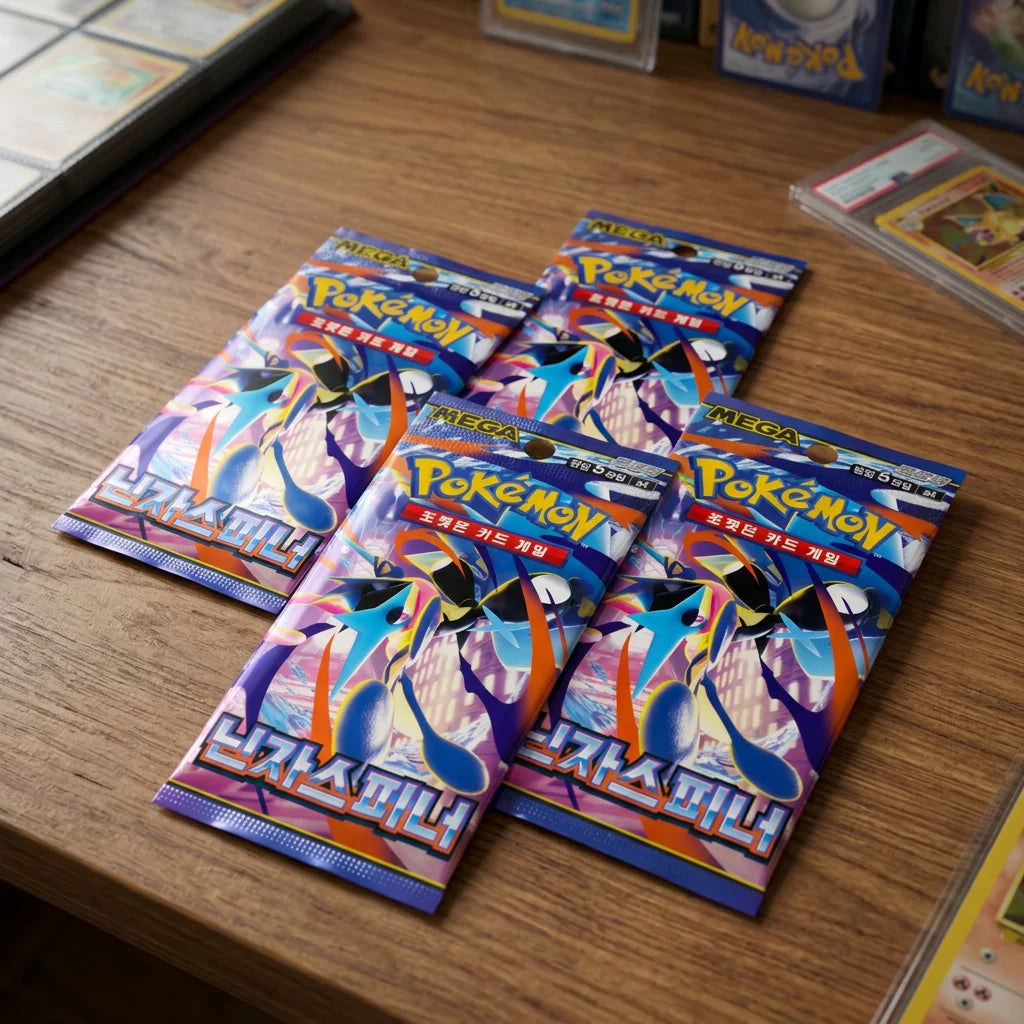 Pokémon - Ninja Spinner Display boosterów - Koreański