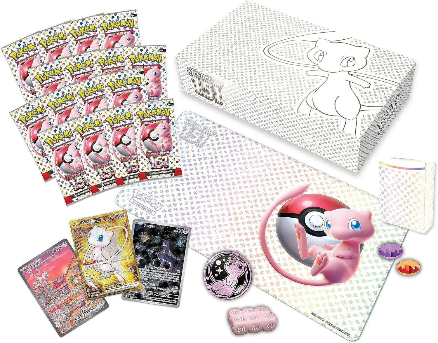 Pokémon - Karmesin & Purpur: 151 Ultra Premium Kollektion - DE