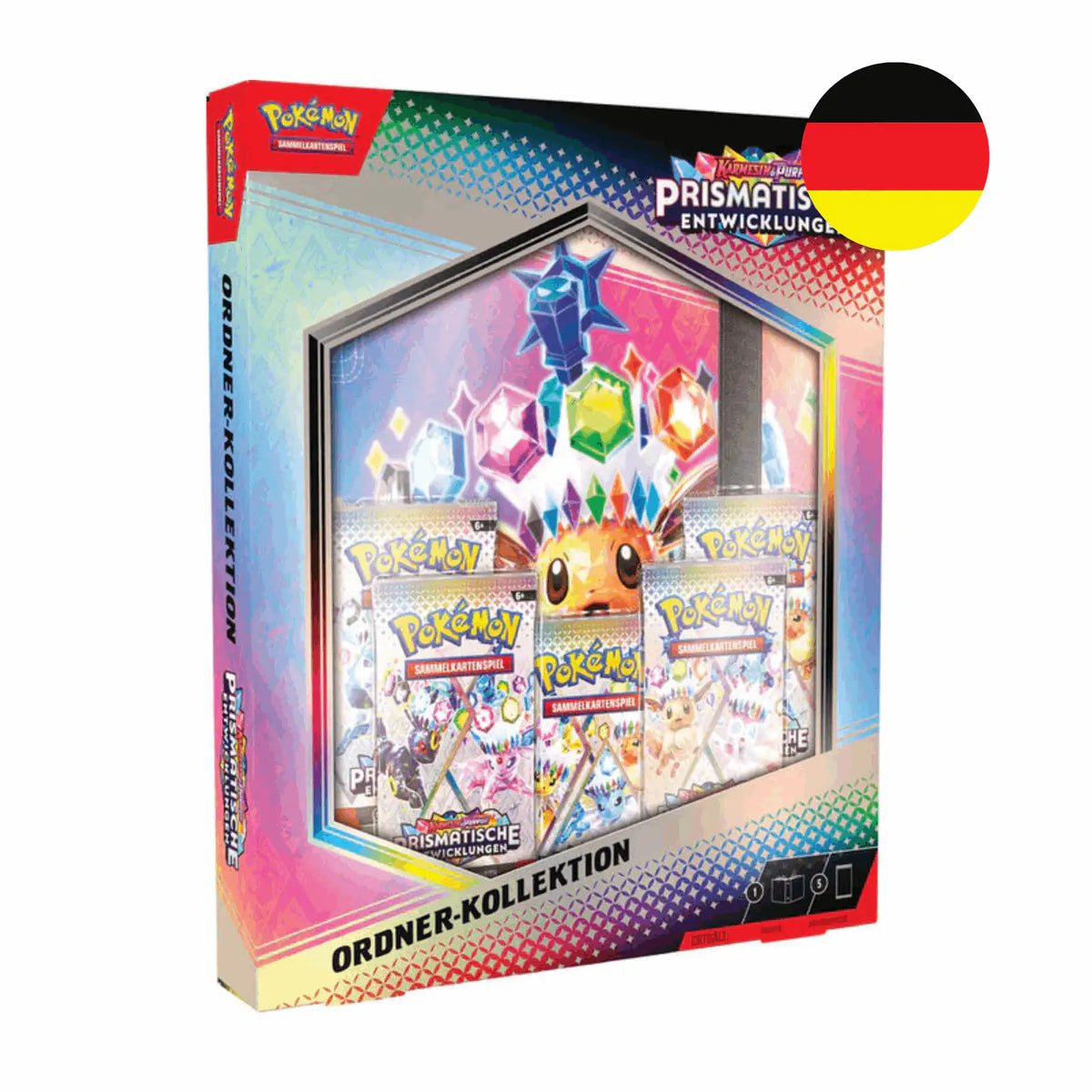 Pokémon - Karmesin & Purpur: Prismatische Entwicklungen Ordner-Kollektion - DE