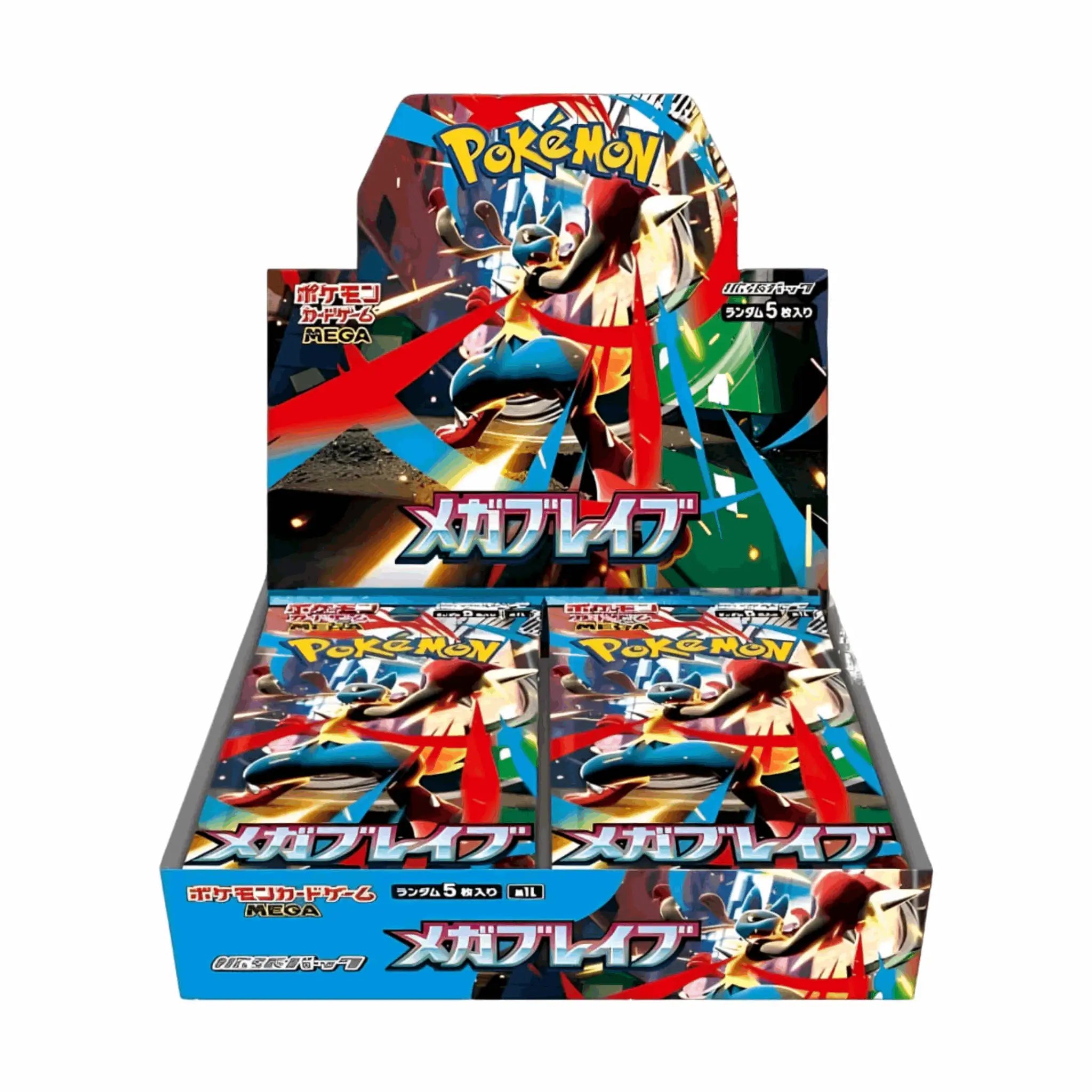Pokémon - Mega Brave 30er Display - JPN