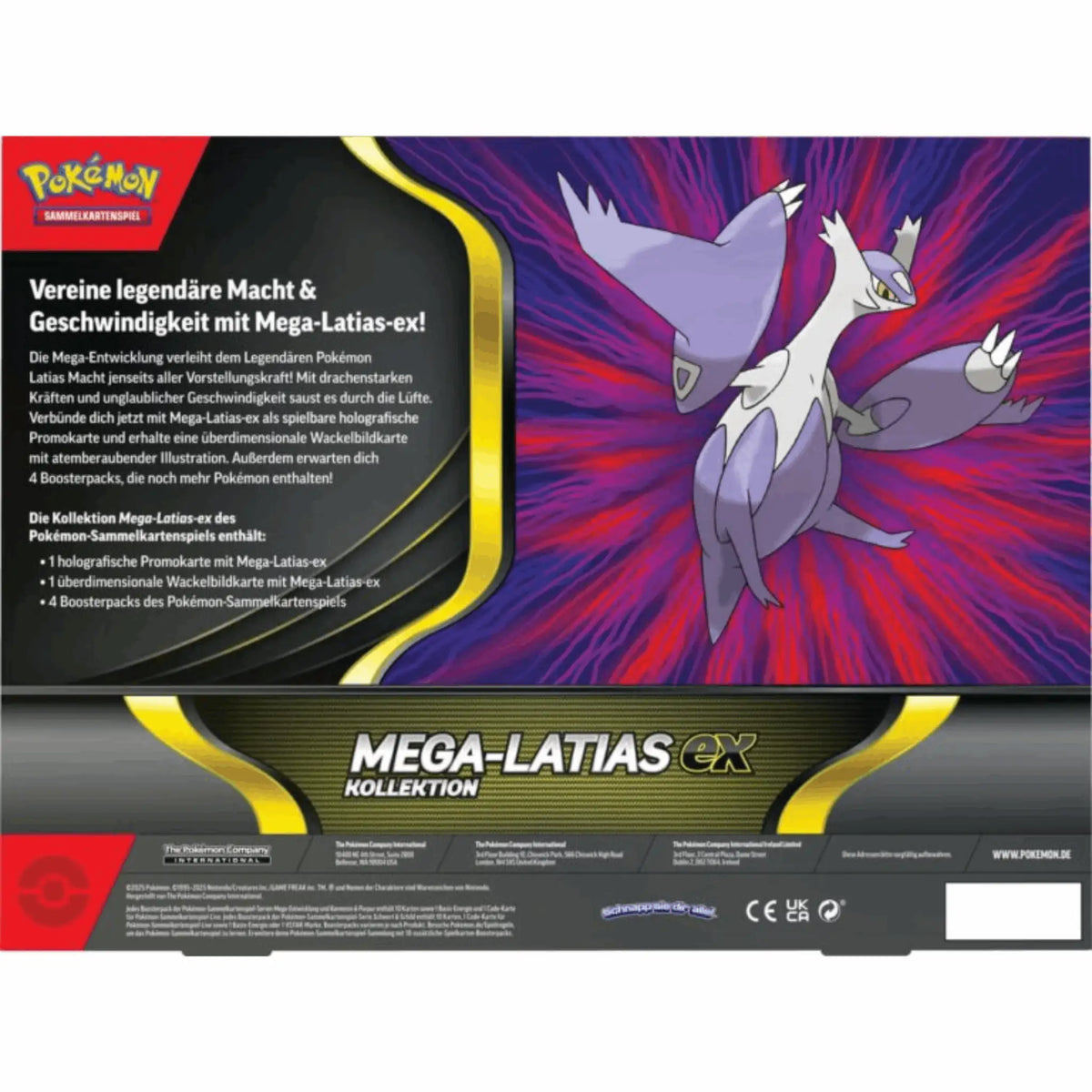 Pokémon - Mega Latias-ex Premium-Kollektion - DE
