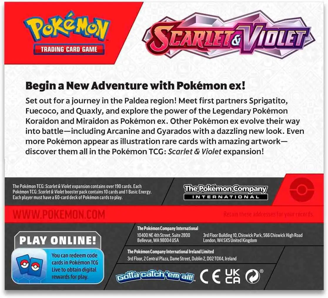 Pokémon - Scarlet & Violet: Booster Display - EN