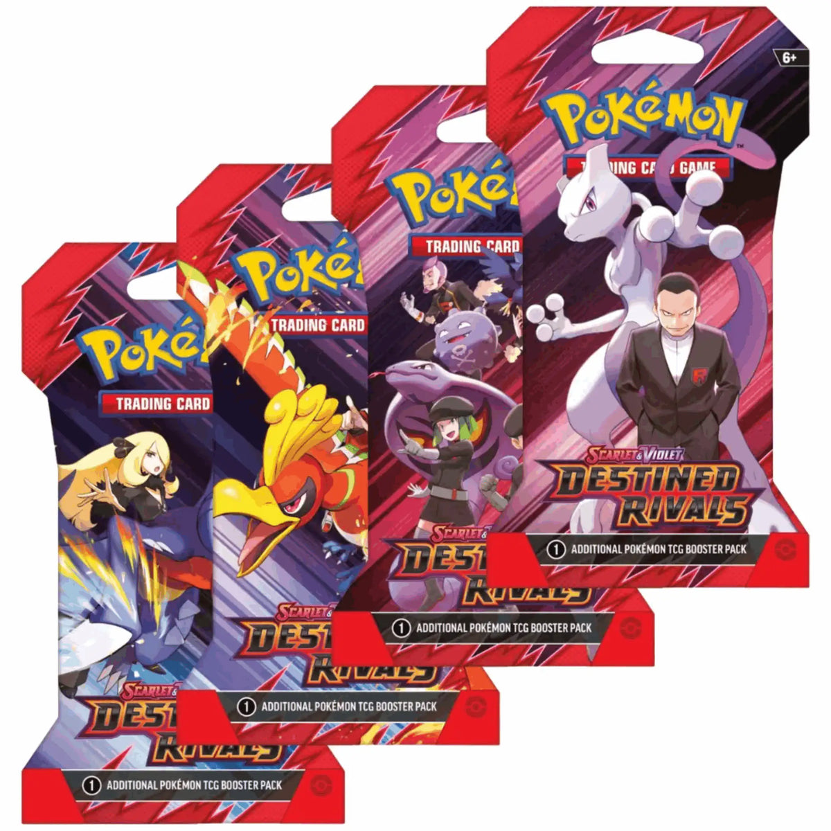 Pokémon - Scarlet & Violet: Destined Rivals 1x Sleeved Booster - EN