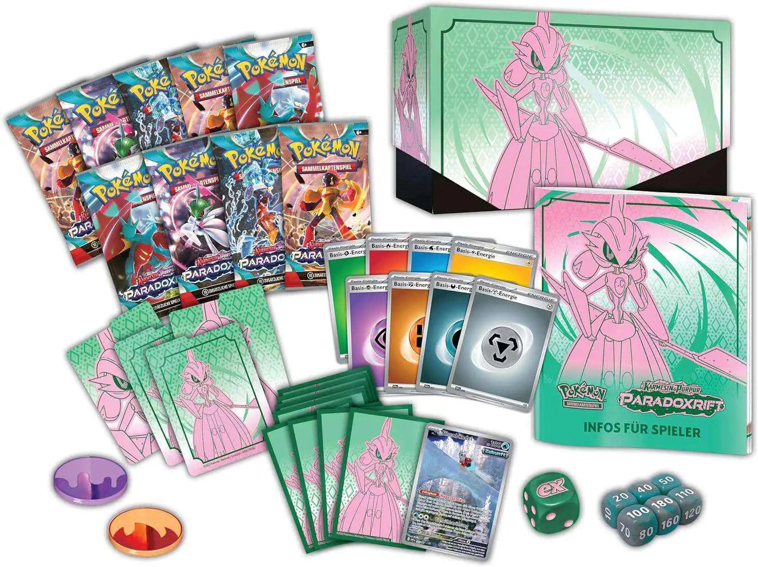 Pokémon - Scarlet & Violet: Paradox Rift Iron Valiant Elite Trainer Box - EN