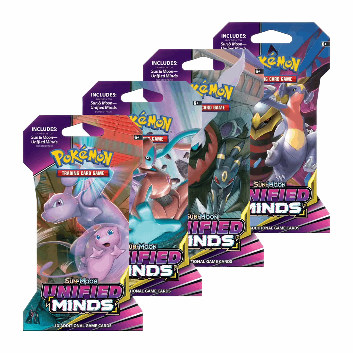 Pokémon - Sun & Moon Unified Minds 1x Sleeved Booster - EN