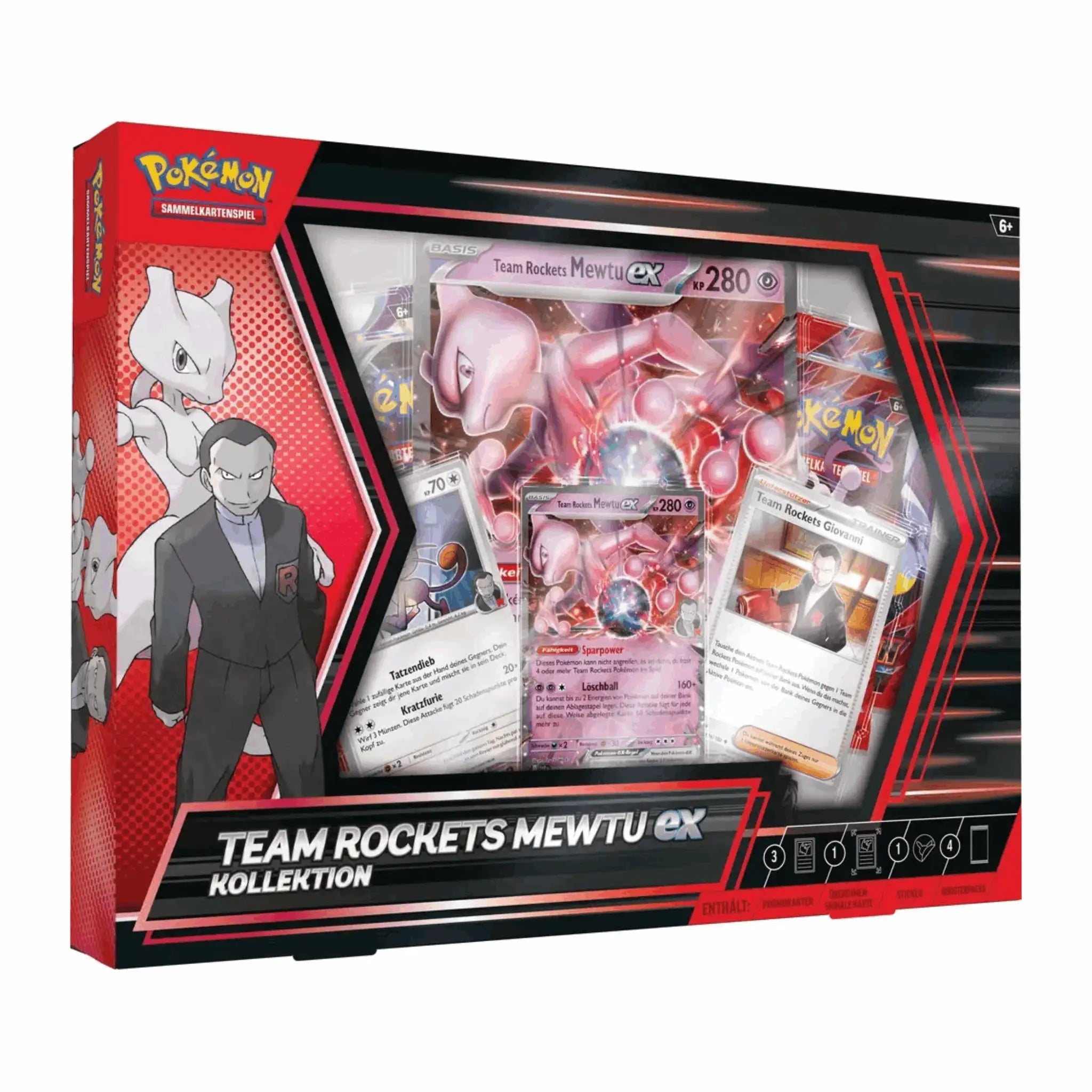 Pokémon - Team Rockets Mewtu ex Kollektion - DE