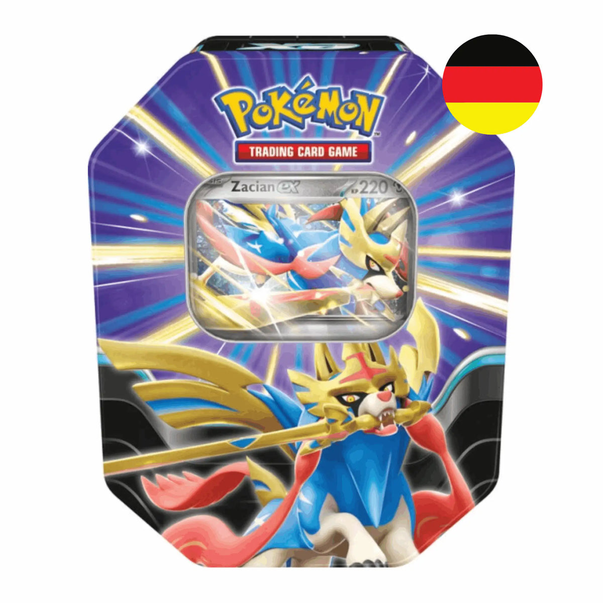 Pokémon - Zacian ex Tin Box 122 - DE