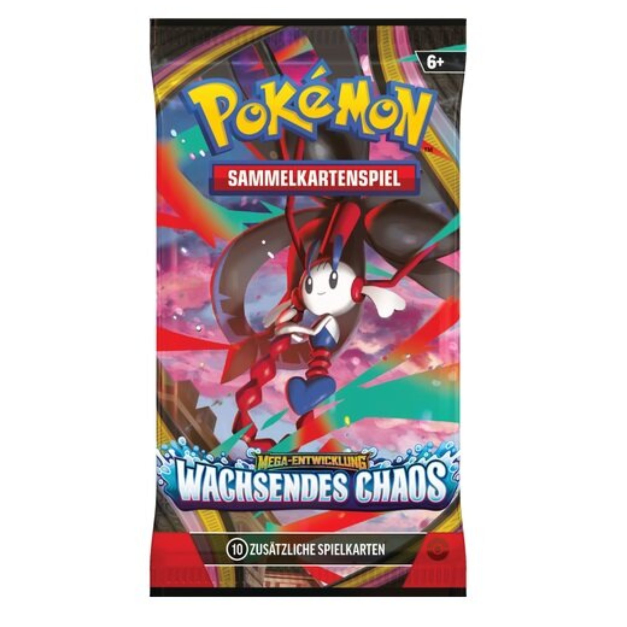Pokémon - Mega-Entwicklung: Wachsendes Chaos Display boosterów - Niemiecki