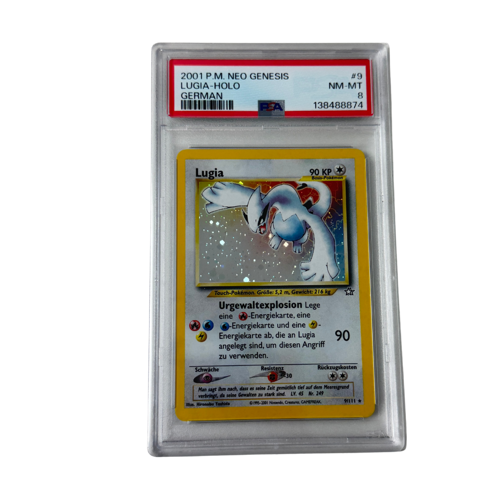 Pokémon - Lugia #9/111 (Neo Genesis Holo) – PSA 8 NM-MT