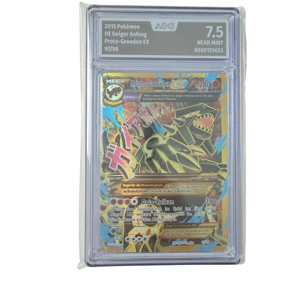 Pokémon - Proto-Groudon EX #97/98 (Ewiger Anfang) – AOG 7.5 Near Mint