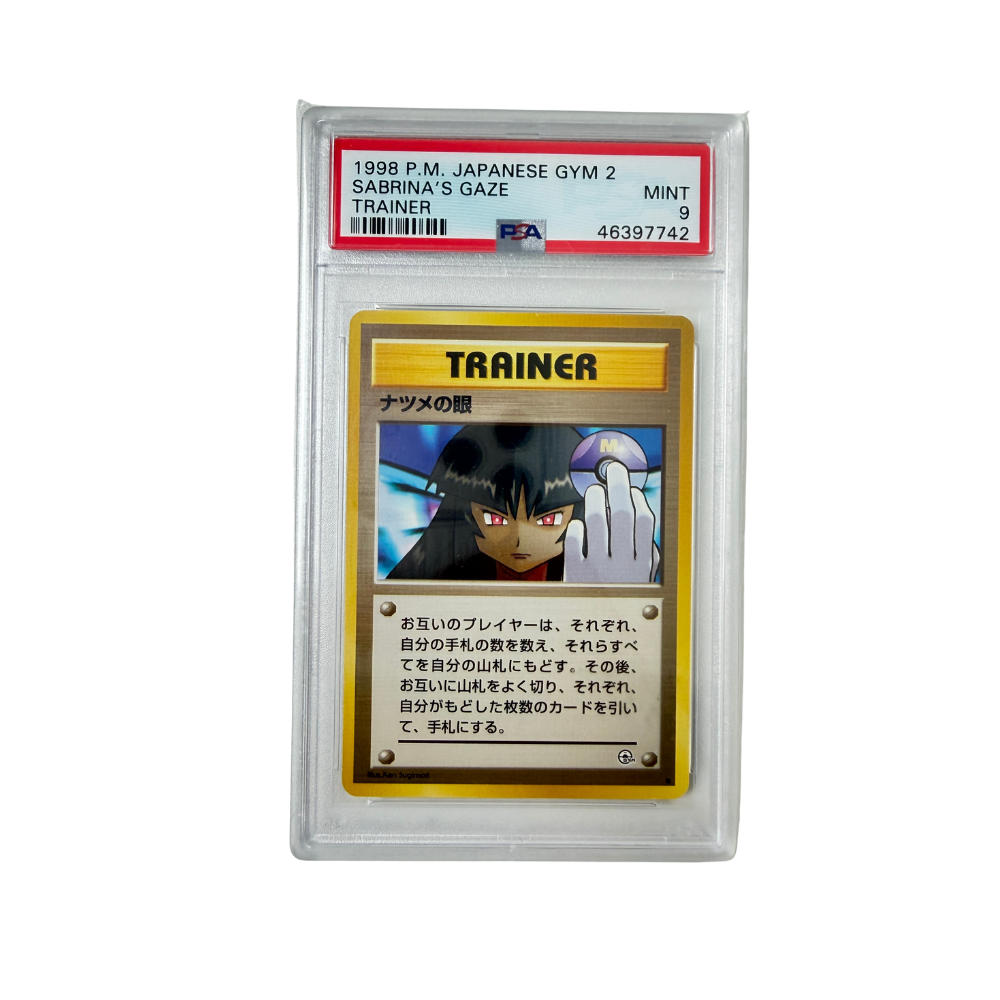 Pokémon - Sabrina's Gaze (Gym 2) – PSA 9 Mint