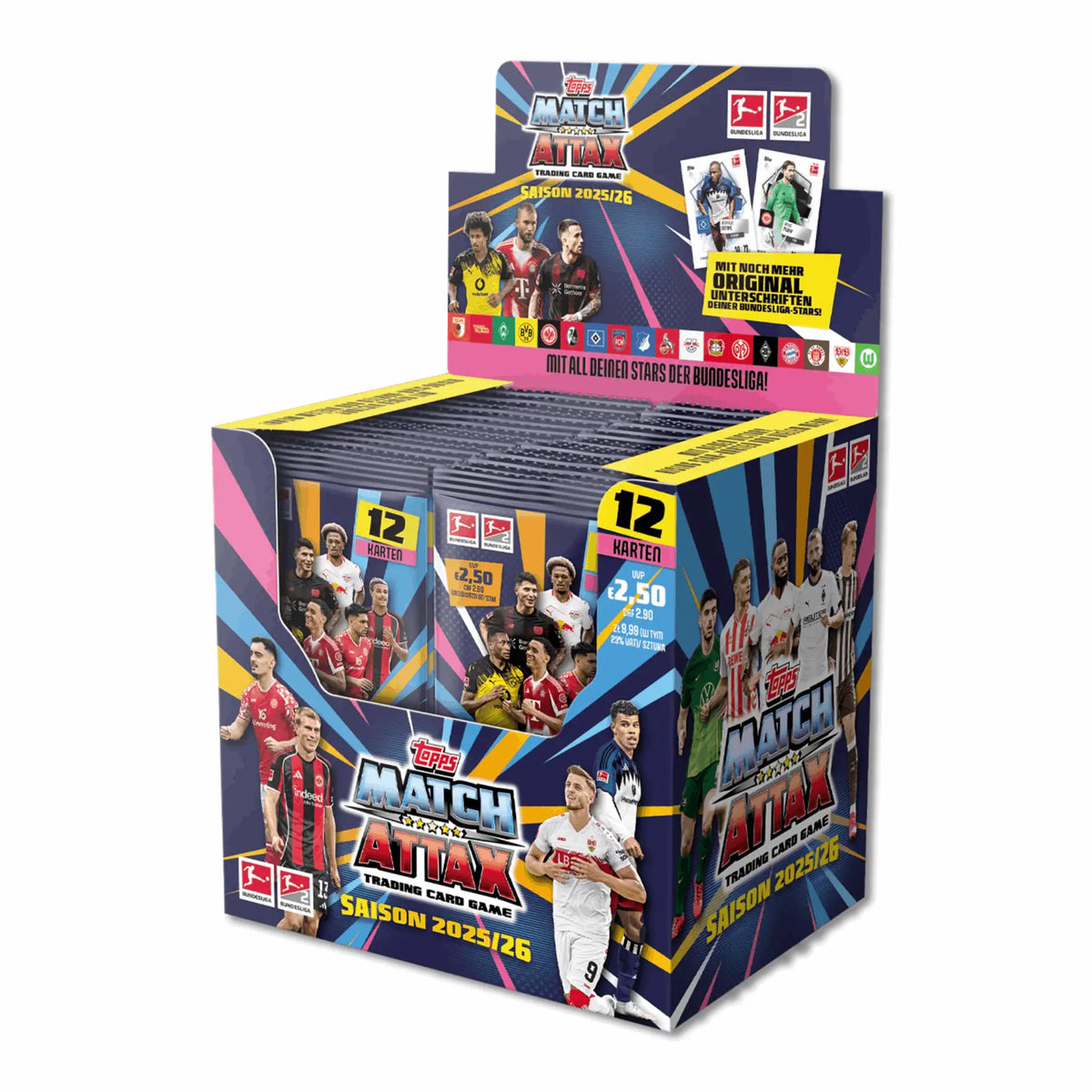 Topps - Bundesliga Match Attax 25/26 Display Box - DE