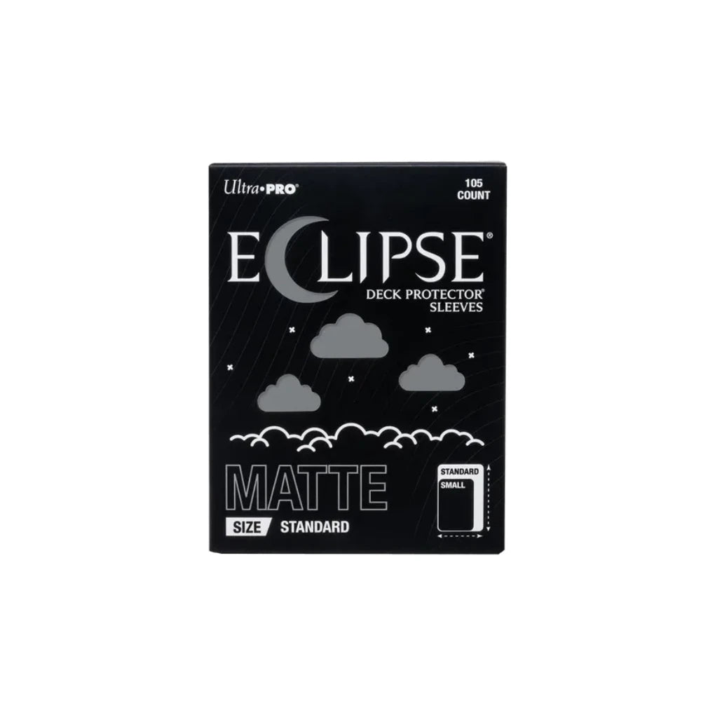 Ultra Pro - Eclipse Matte Kartenhüllen Rauchgrau | 105 Stück
