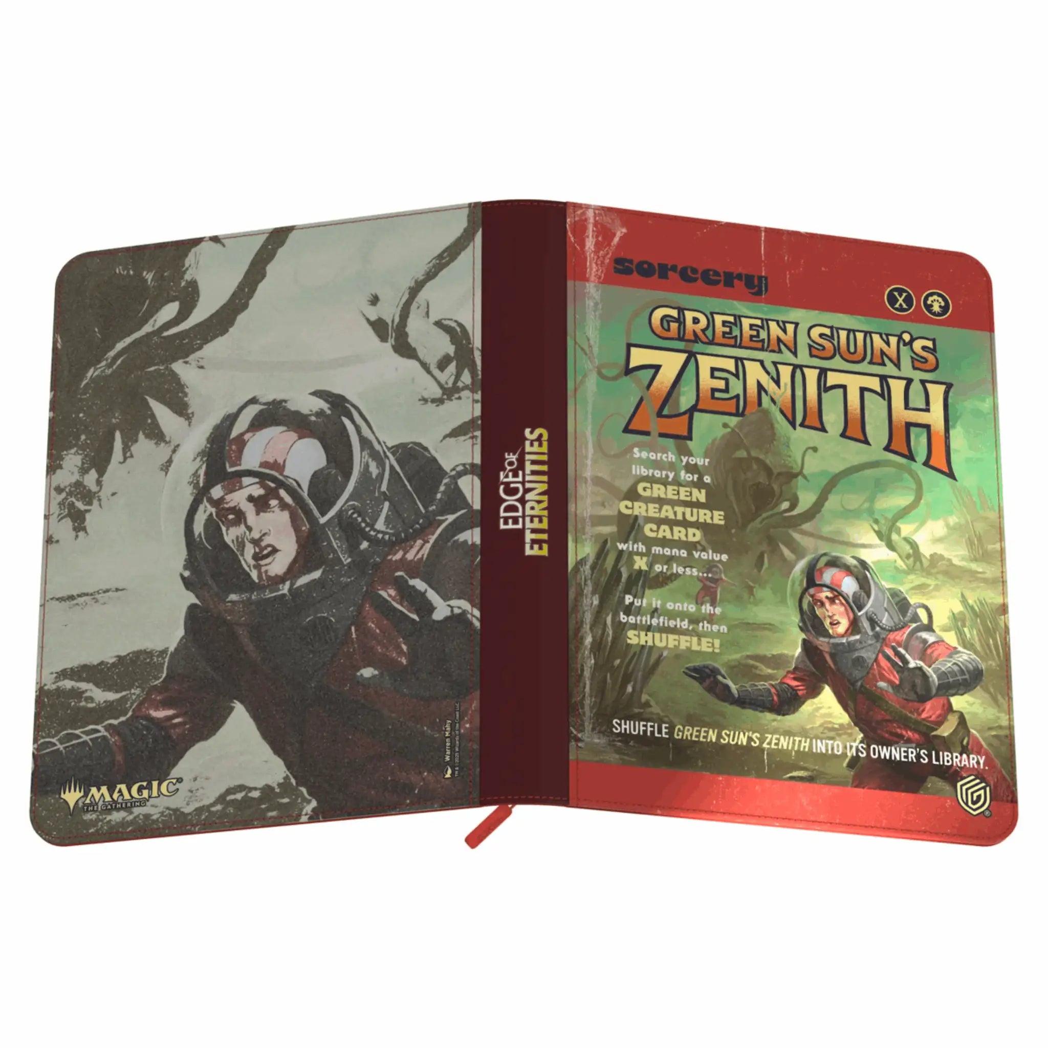 Ultimate Guard - Zipfolio 360 Xenoskin Edge of Eternities Green Sun’s Zenith (MTG)