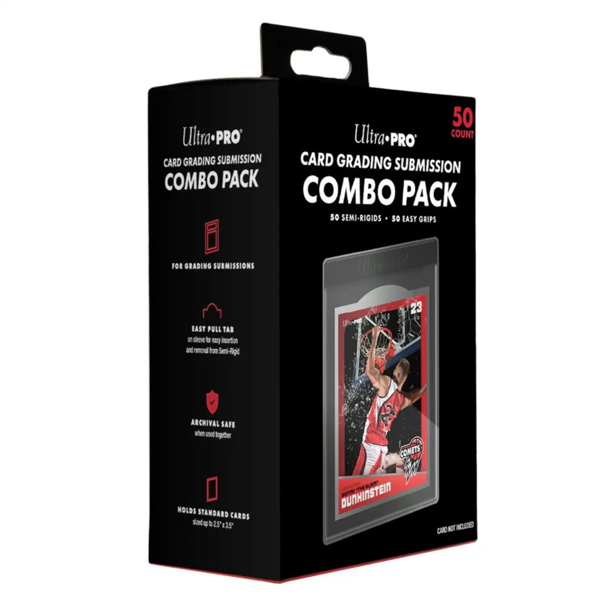 Ultra Pro - Grading Card Submission Combo Pack Semi-Rigids & Easy Pull Sleeves - 50ct