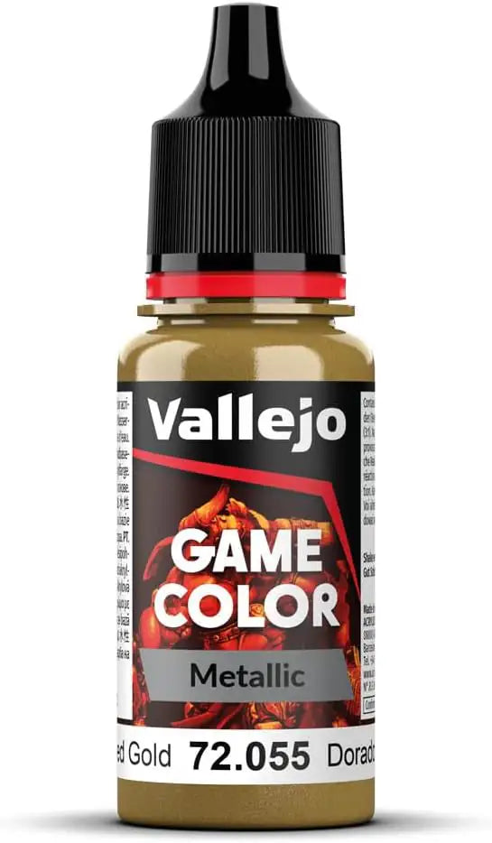 Vallejo Game Color Metallic Polished Gold 18ml
