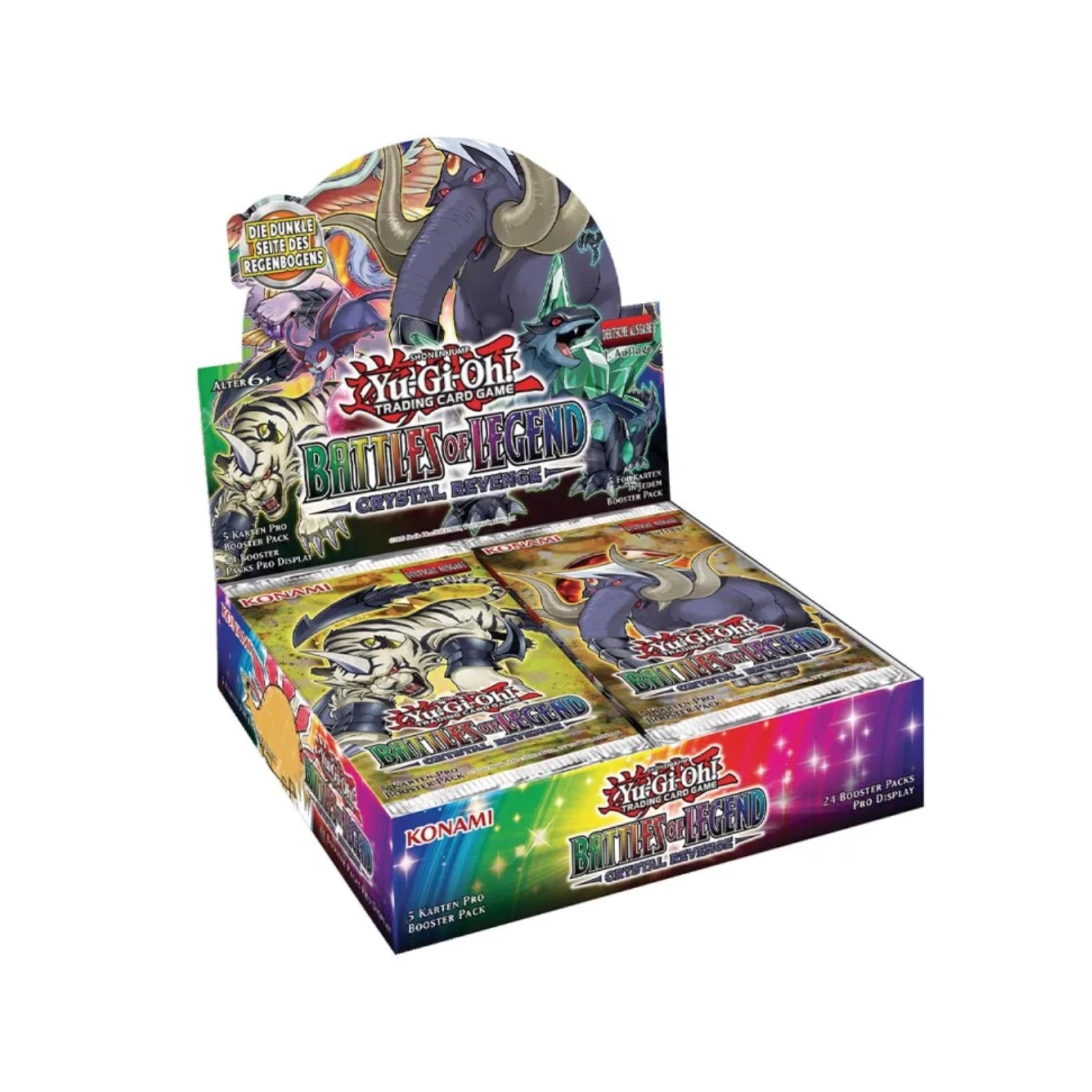 Yu-Gi-Oh! - Battles of Legend: Crystal Revenge Display boosterów - Niemiecki