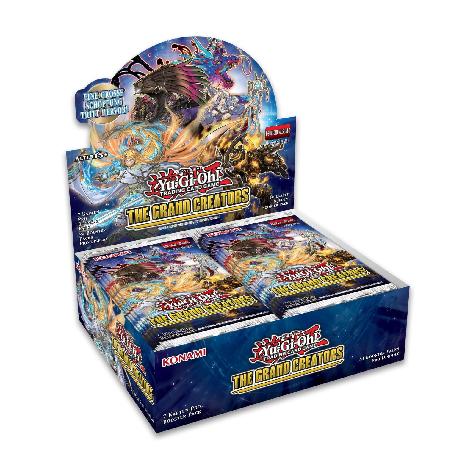 Yu-Gi-Oh! - The Grand Creators Display boosterów - DE