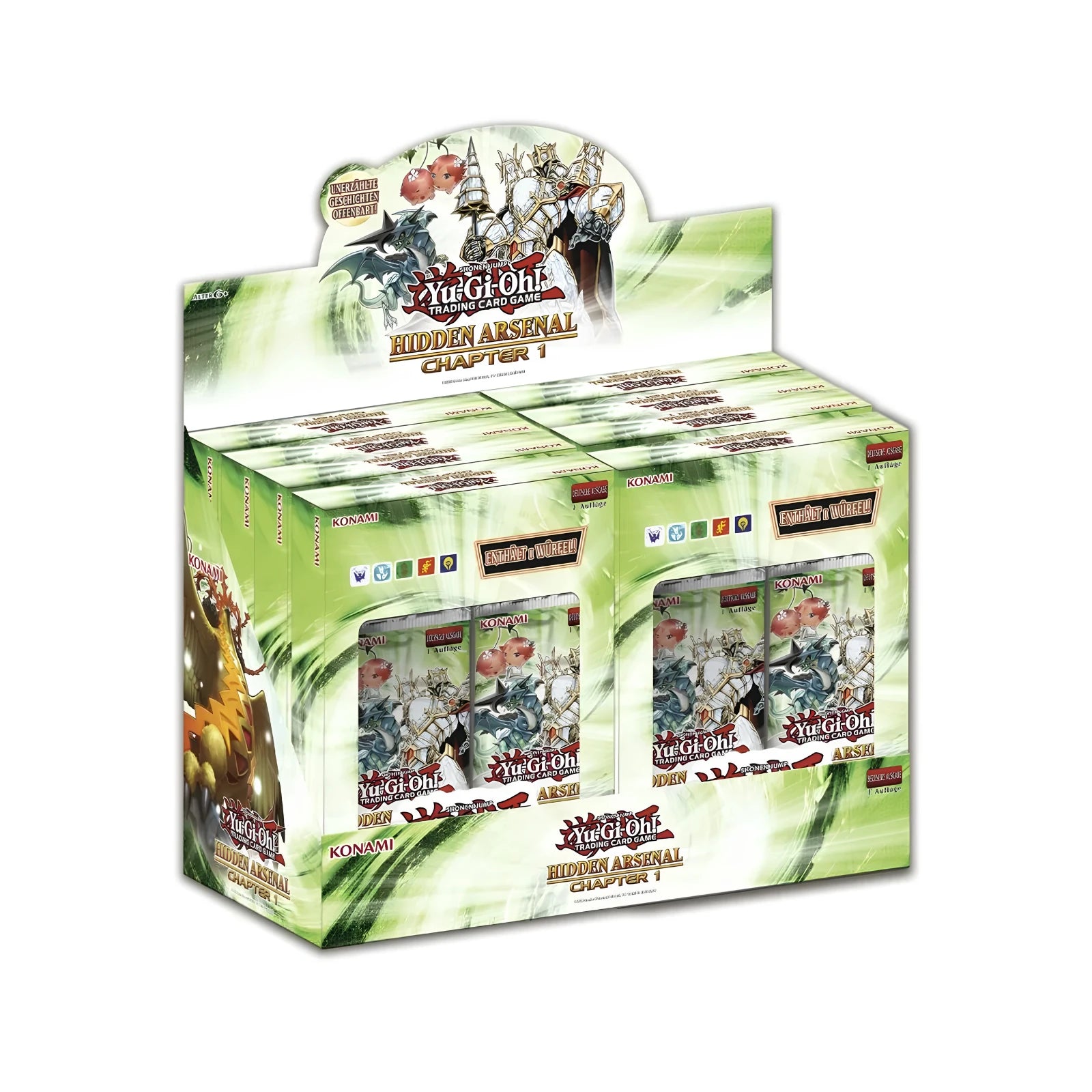 Yu-Gi-Oh! - Hidden Arsenal: Chapter 1 Box zestaw 8 kart - Angielski