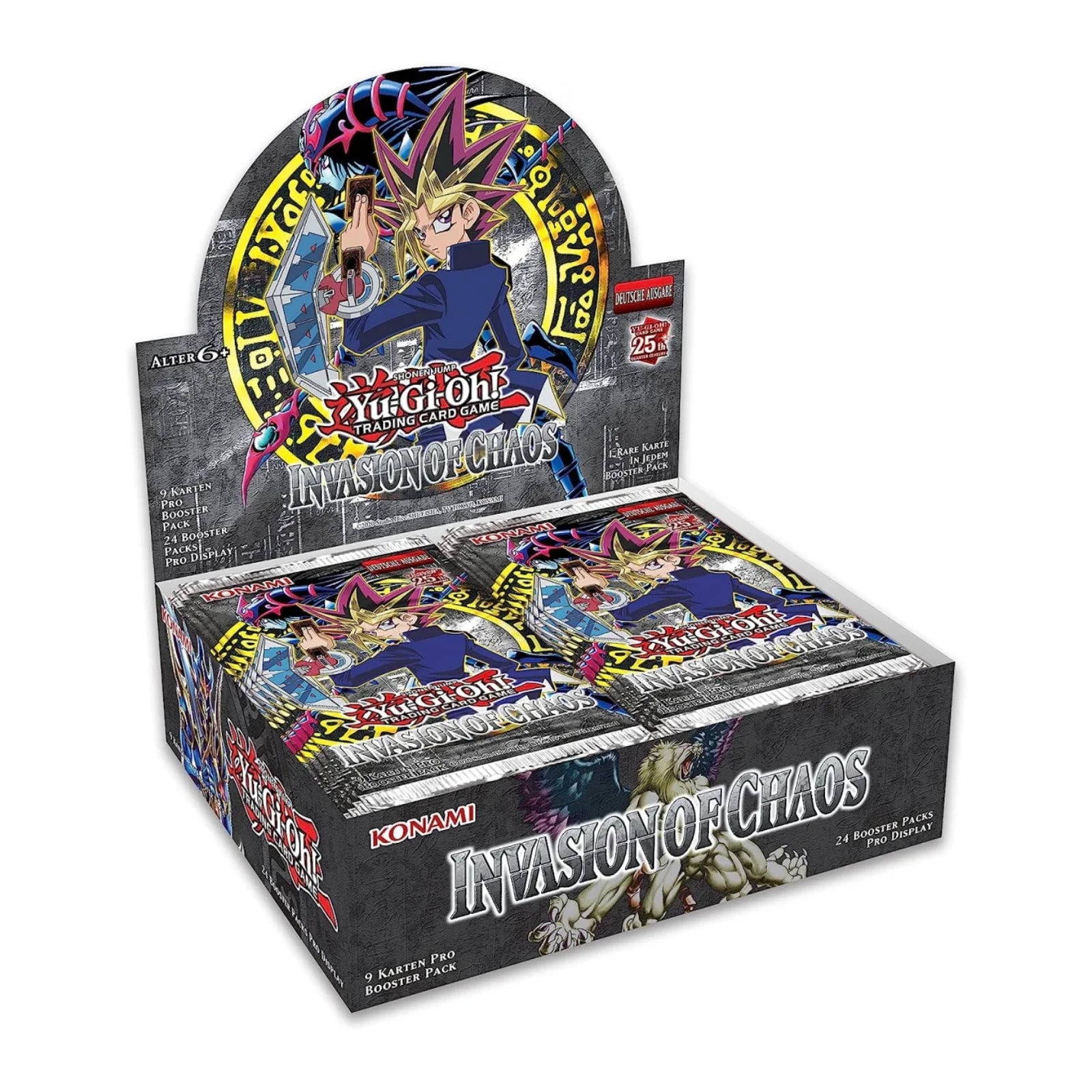 Yu-Gi-Oh! - Invasion of Chaos 25th Anniversary Display boosterów - DE