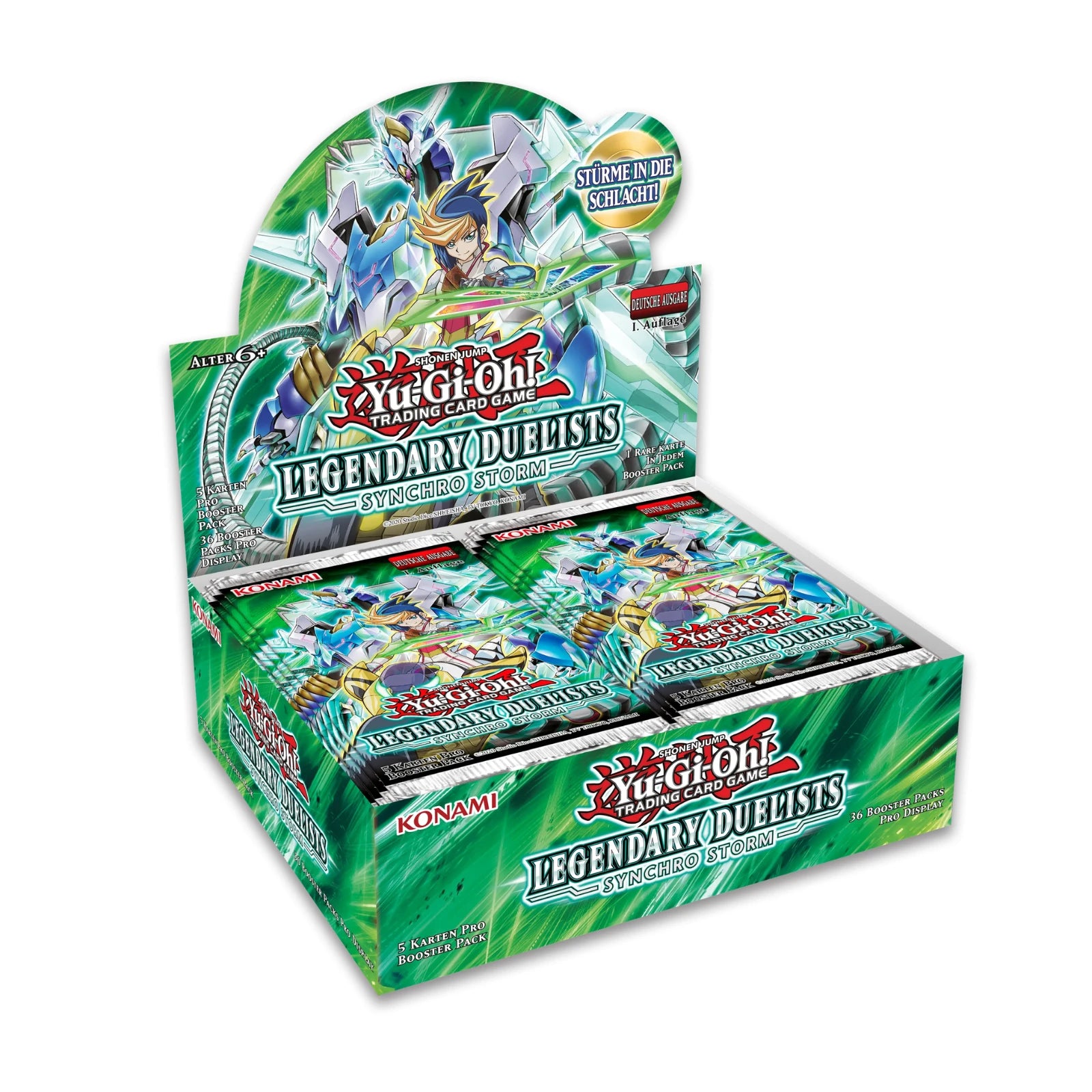 Yu-Gi-Oh! - Legendary duelists: Synchro Storm Display boosterów - DE