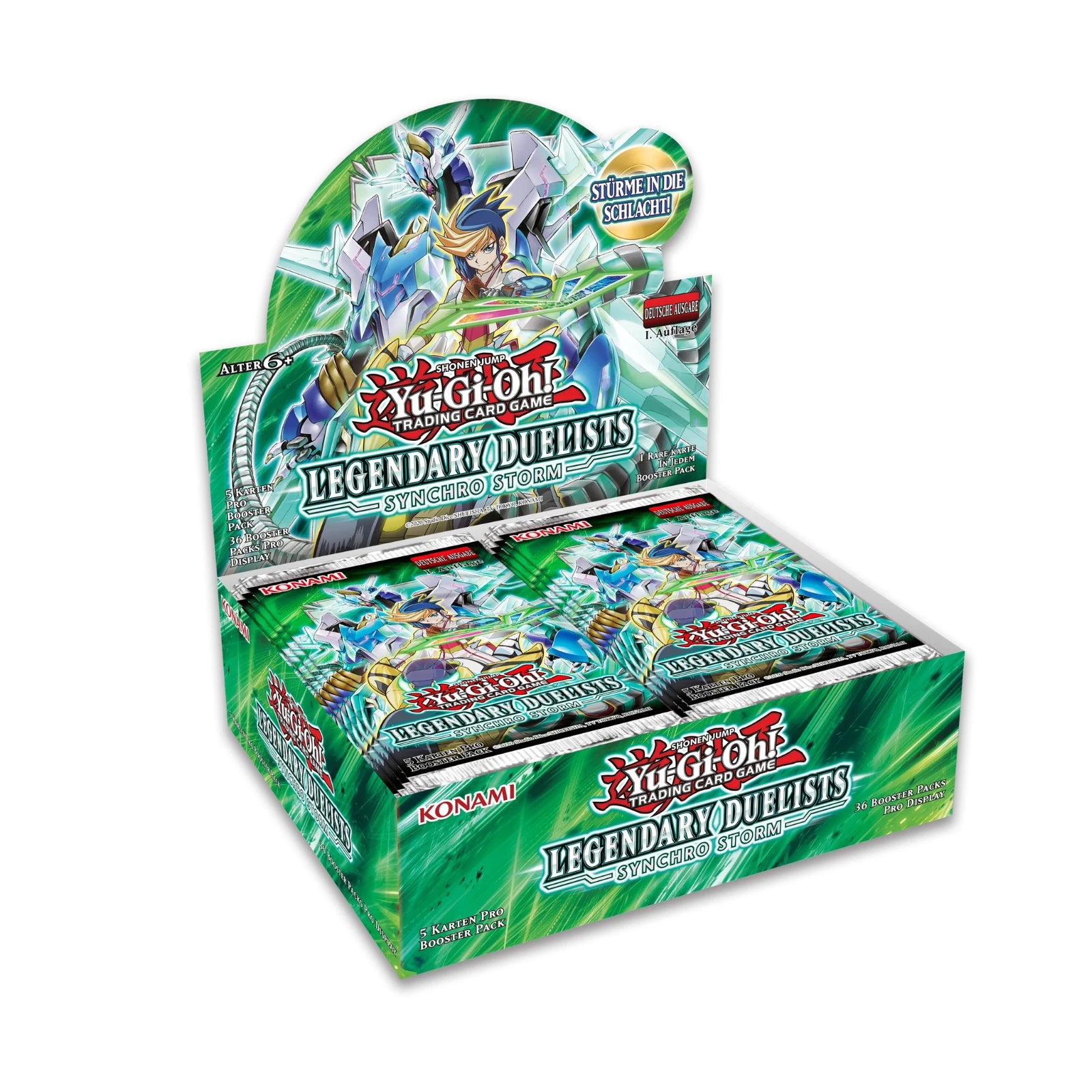 Yu-Gi-Oh! - Legendary duelists: Synchro Storm Display boosterów - EN