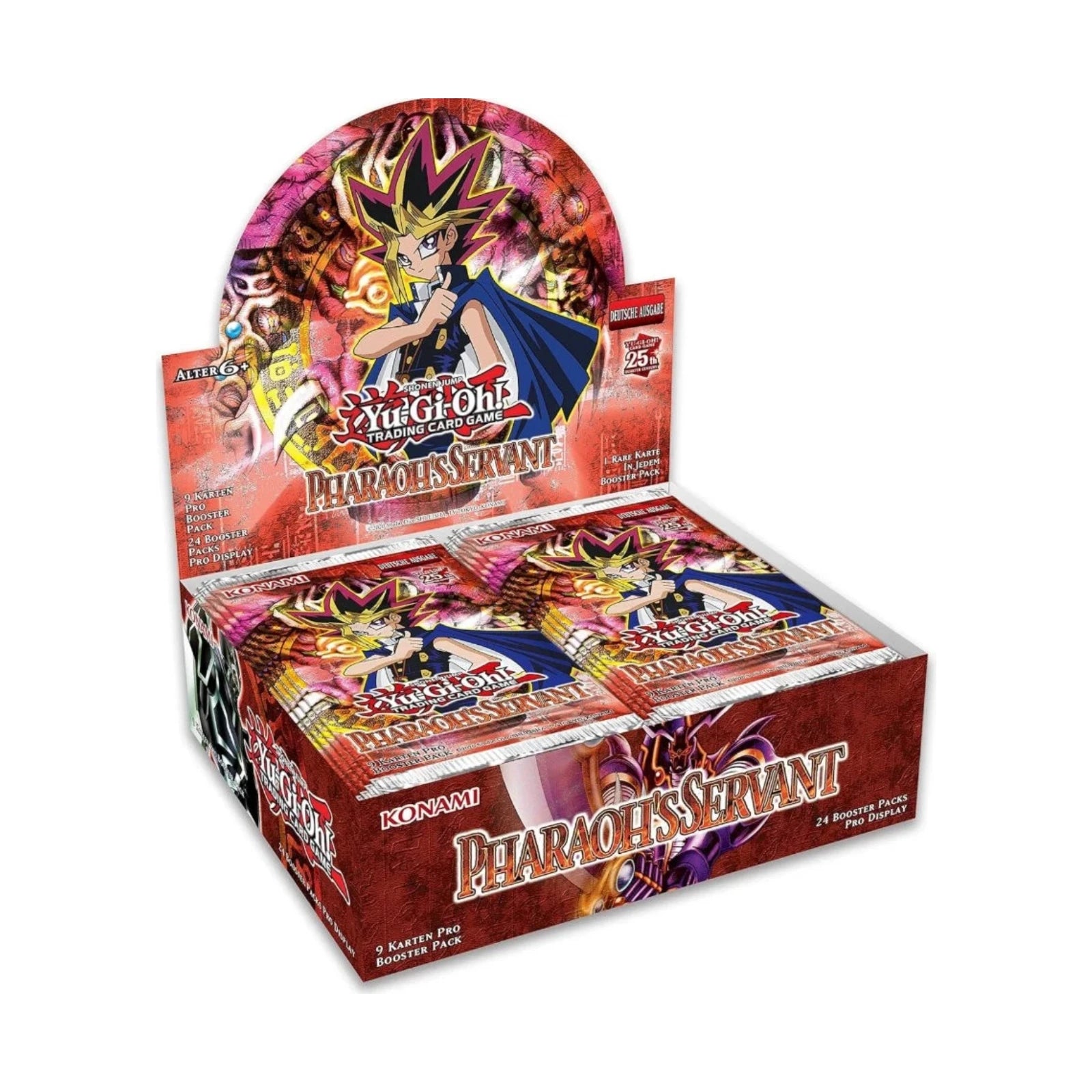 Yu-Gi-Oh! - Pharaoh's Servant 25th Anniversary Display boosterów - DE