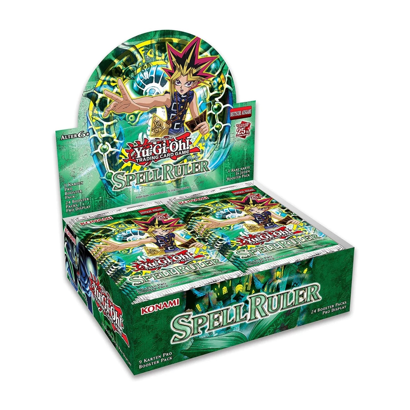 Yu-Gi-Oh! - Spell Ruler 25th Anniversary Display boosterów - DE