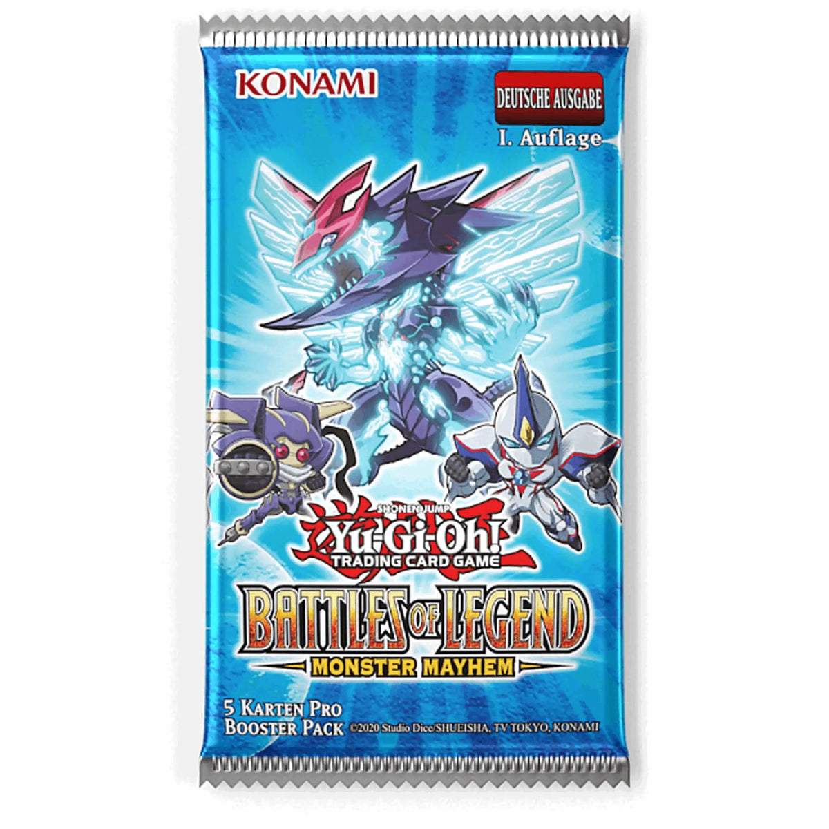 Yu-Gi-Oh! Battles of Legend: Monster Mayhem Booster Pack - DE