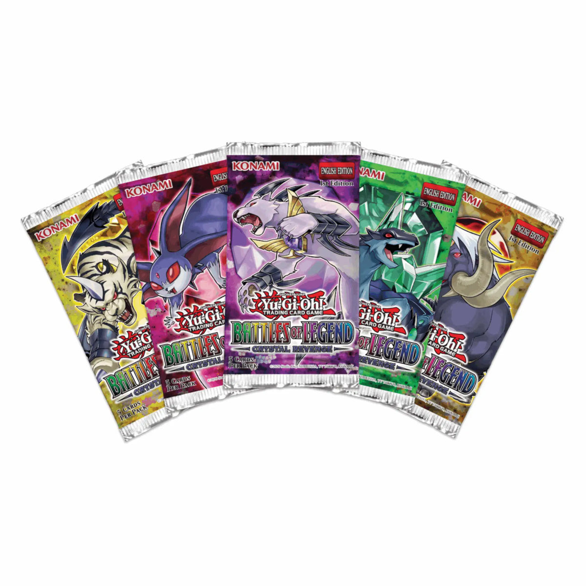Yu-Gi-Oh! Crystal Revenge Booster Pack - EN