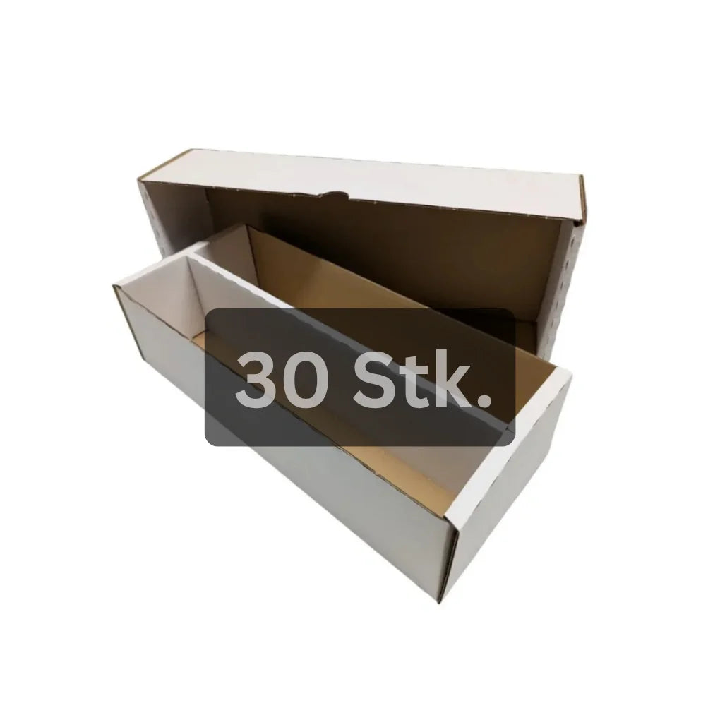 cardcosmos Pudełka na karty dla 2000 kart – Storage Boxen z 2 rzędami