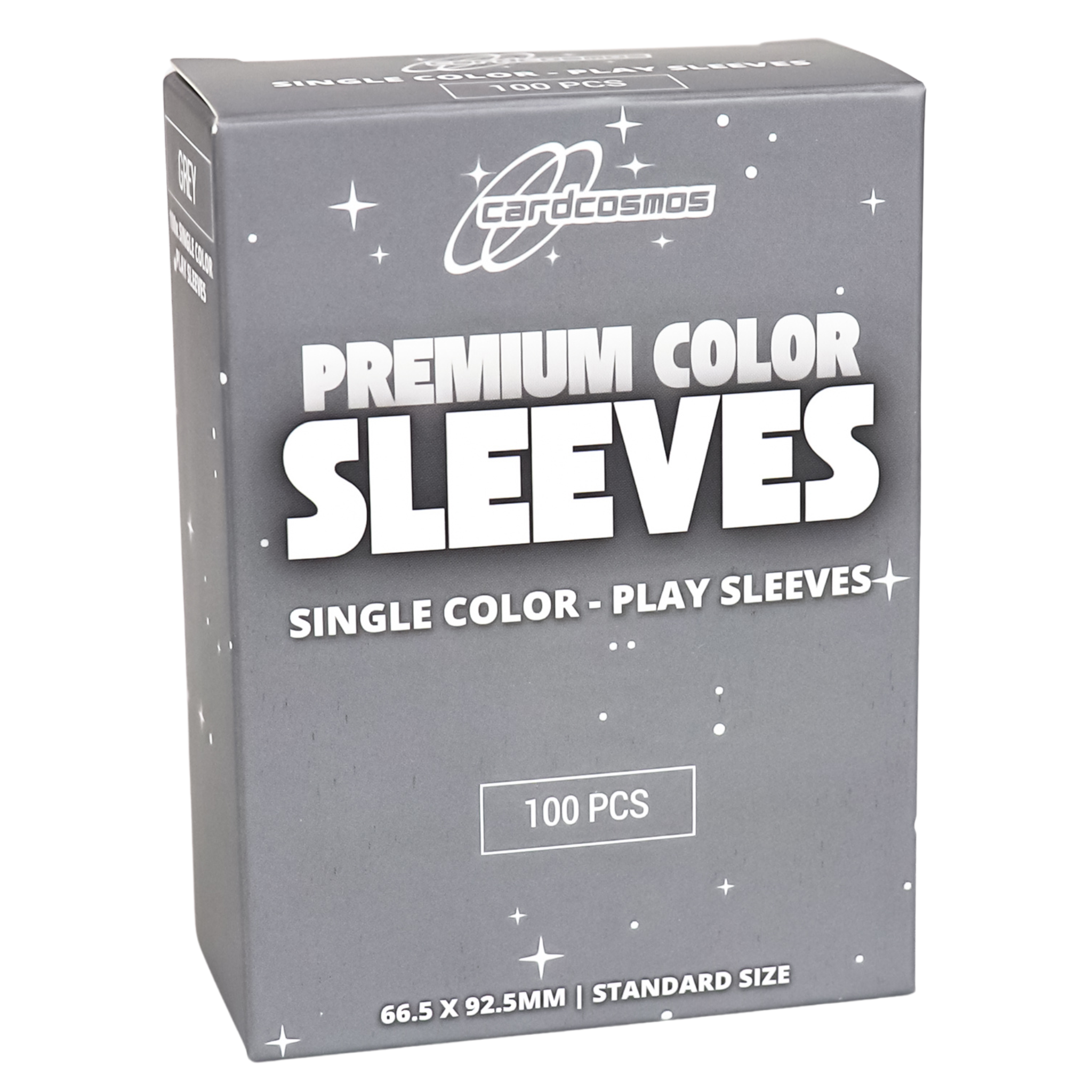 cardcosmos - Premium Color Matte Sleeves Grey | 100stk