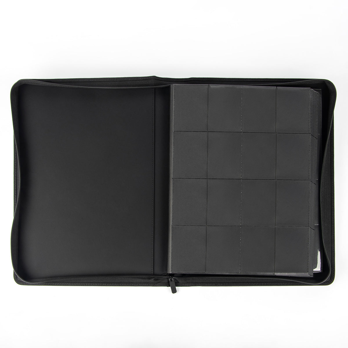 cardcosmos - 16 Pocket Zip Premium XXL Leather Binder - Pink