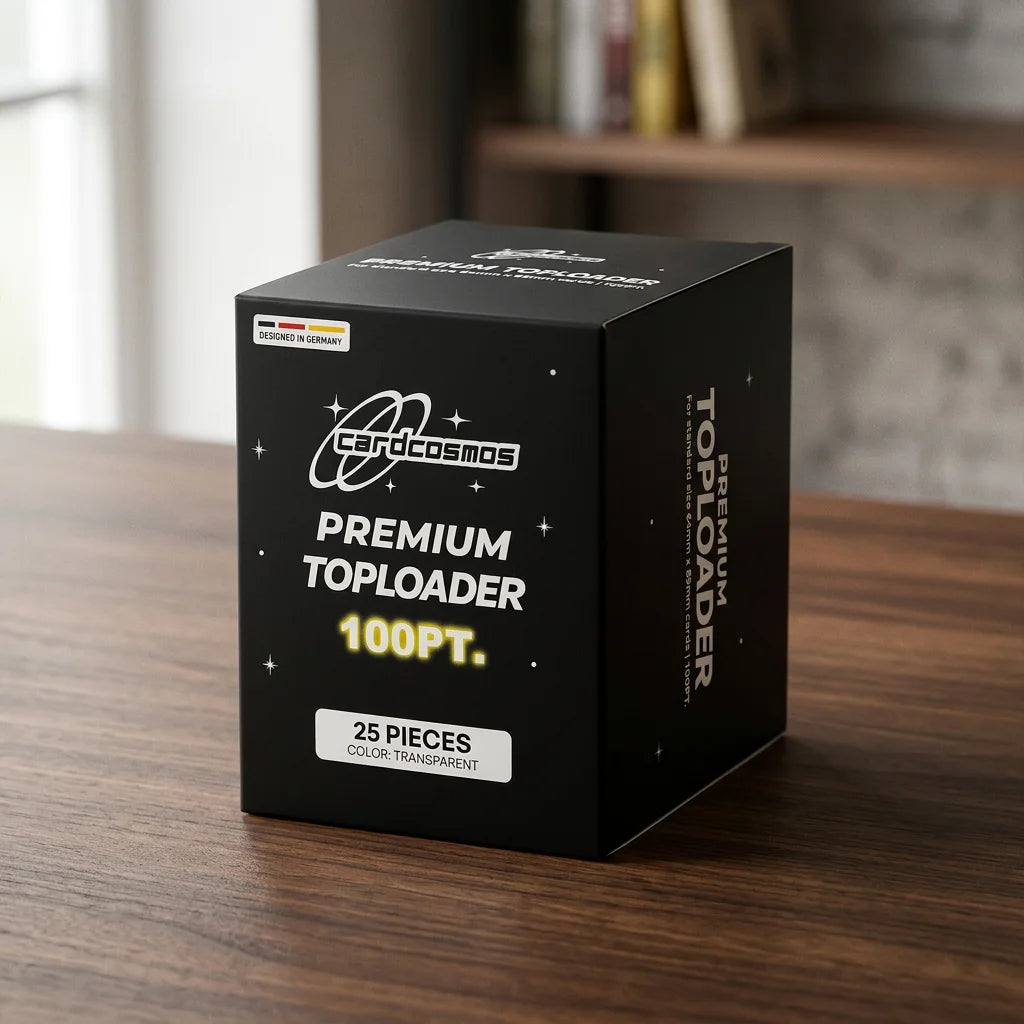 cardcosmos - 3" x 4" Premium Top Loader 100PT | 25 stk