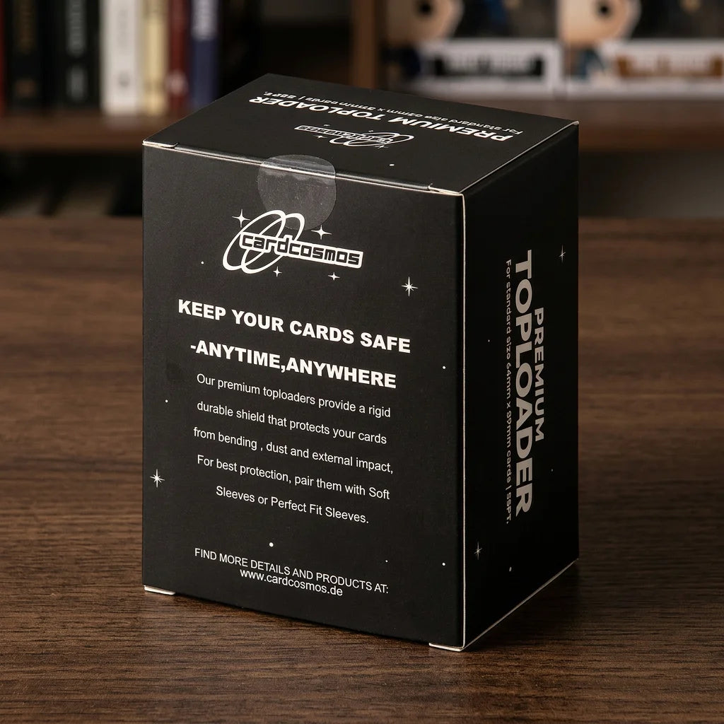 cardcosmos - 3" x 4" Premium Toploader 55PT | 25 szt.