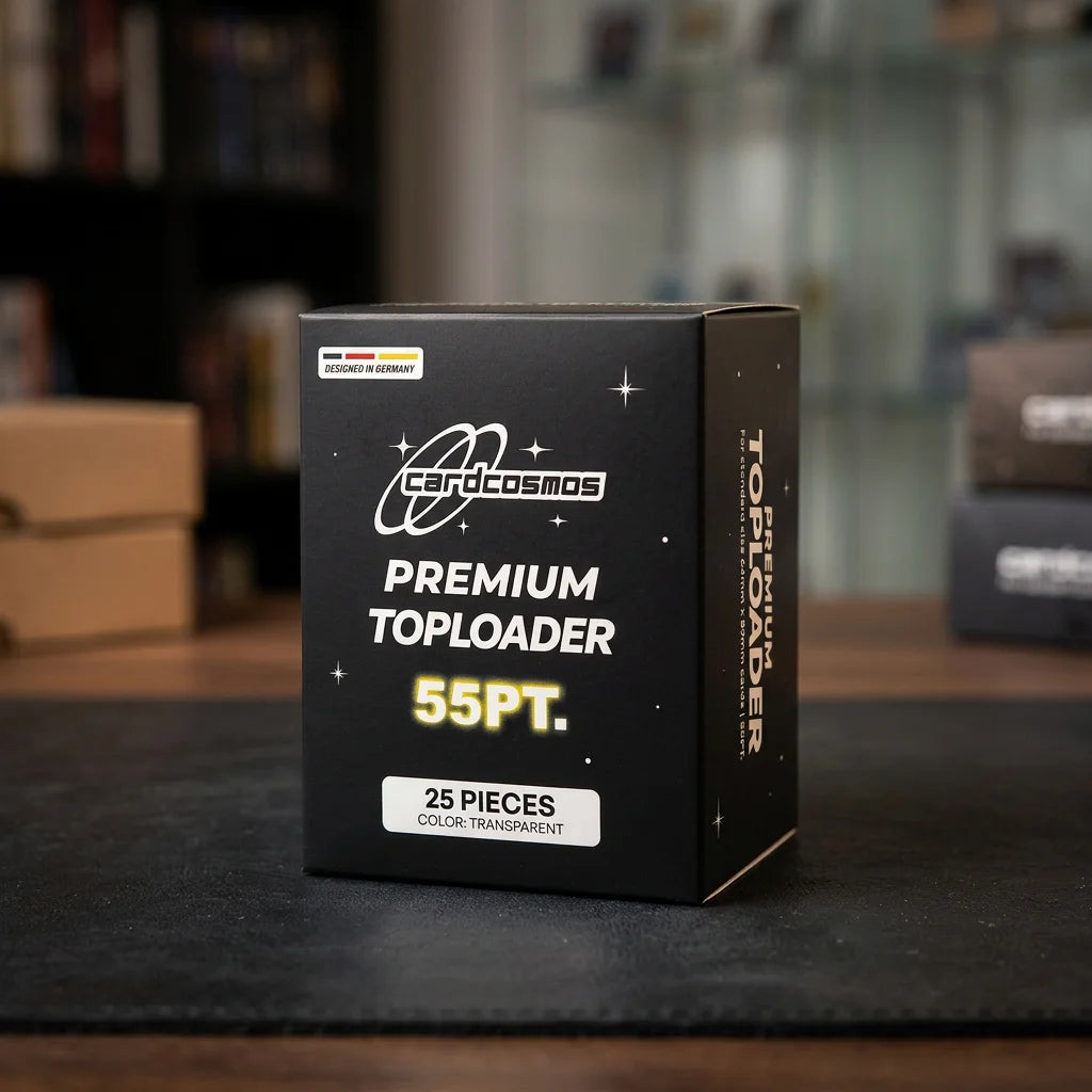 cardcosmos - 3" x 4" Premium Top Loader 55PT | 25 stk