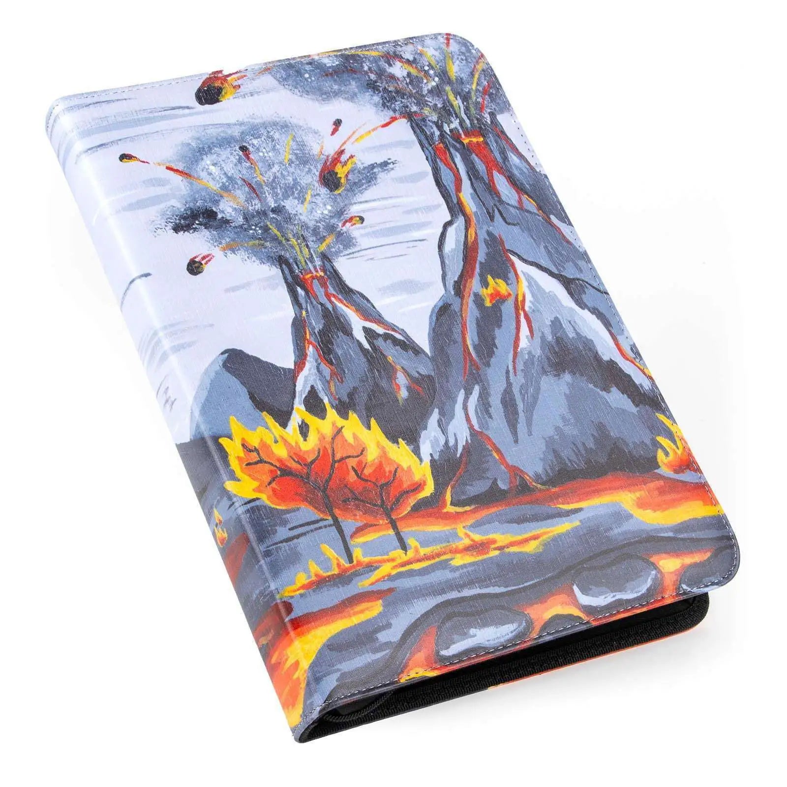 cardcosmos - Artwork 9 Pocket Zip Binder - Fiery Mountains