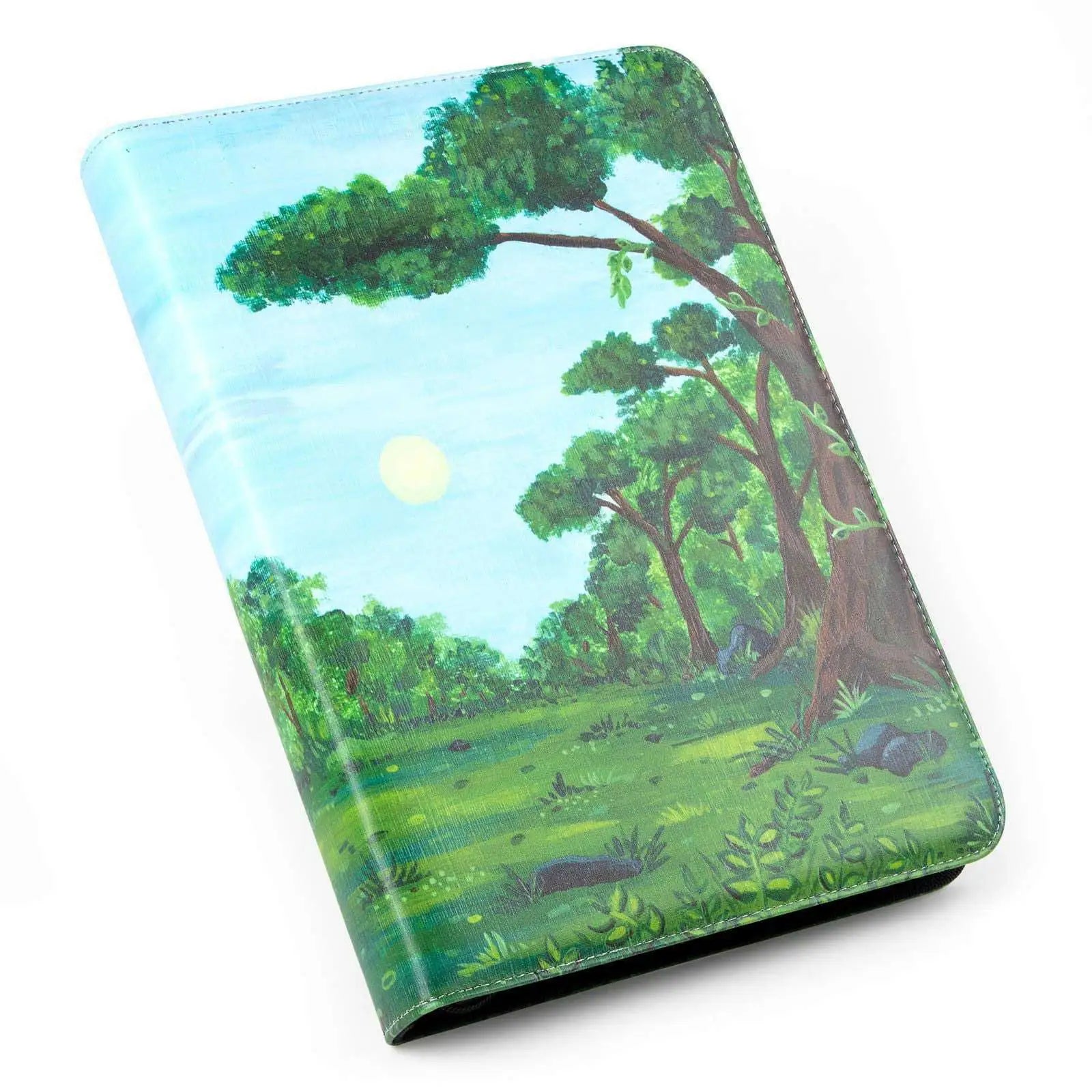 cardcosmos - Artwork 9 Pocket Zip Binder - Forest Sunrise